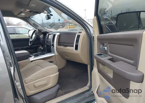 2012 Ram 1500 Slt из США, поврежденный, VIN 1C6RD7LT4CS225032